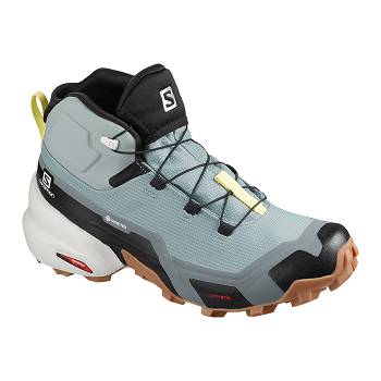 Salomon CROSS HIKE MID GTX W - Modre Turistické Topánky Damske, SALO068